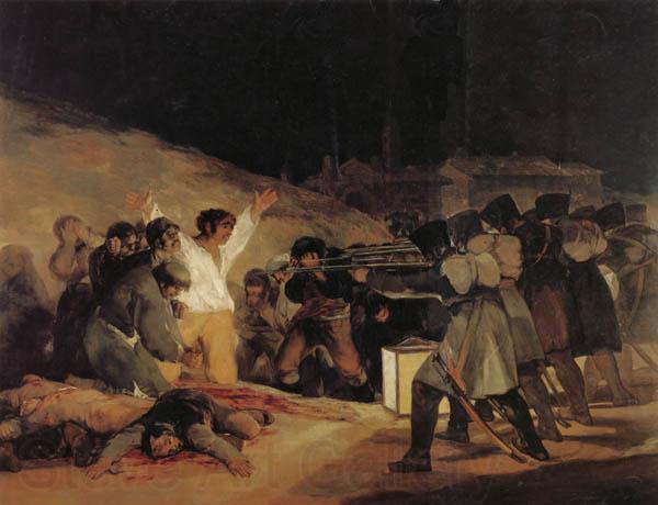 Francisco de goya y Lucientes The Executios of May3,1808,1804